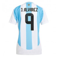 Argentinien Julian Alvarez #9 Heimtrikot Frauen Copa America 2024 Kurzarm